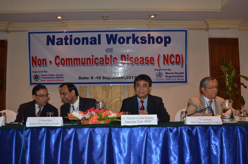 National Workshop on Non- Communicable Disease