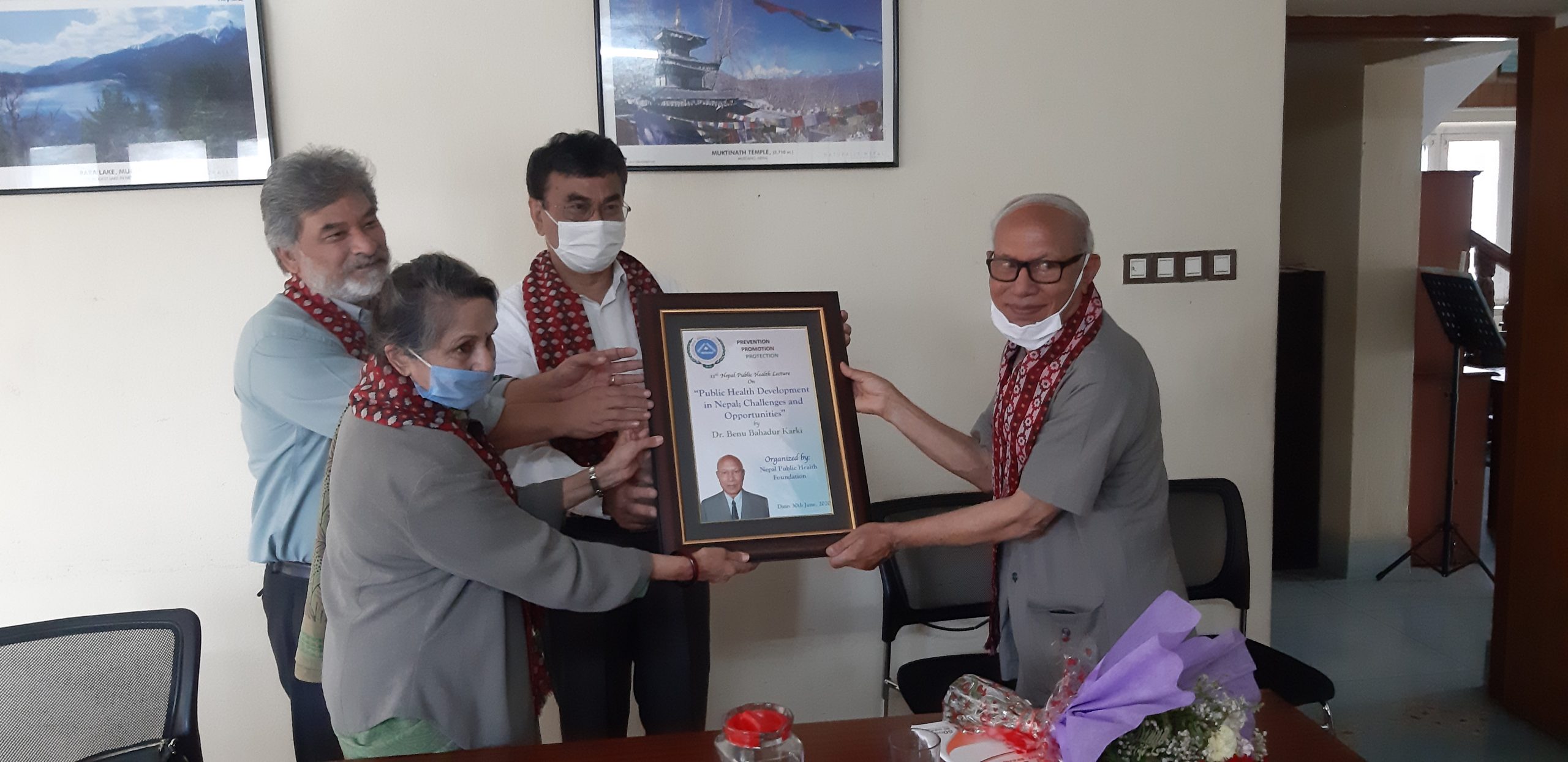 11th Nepal Public Health Foundation Lecture was successfully completed on 30 June, 2020 via ZOOM conference at 11:00 AM. 