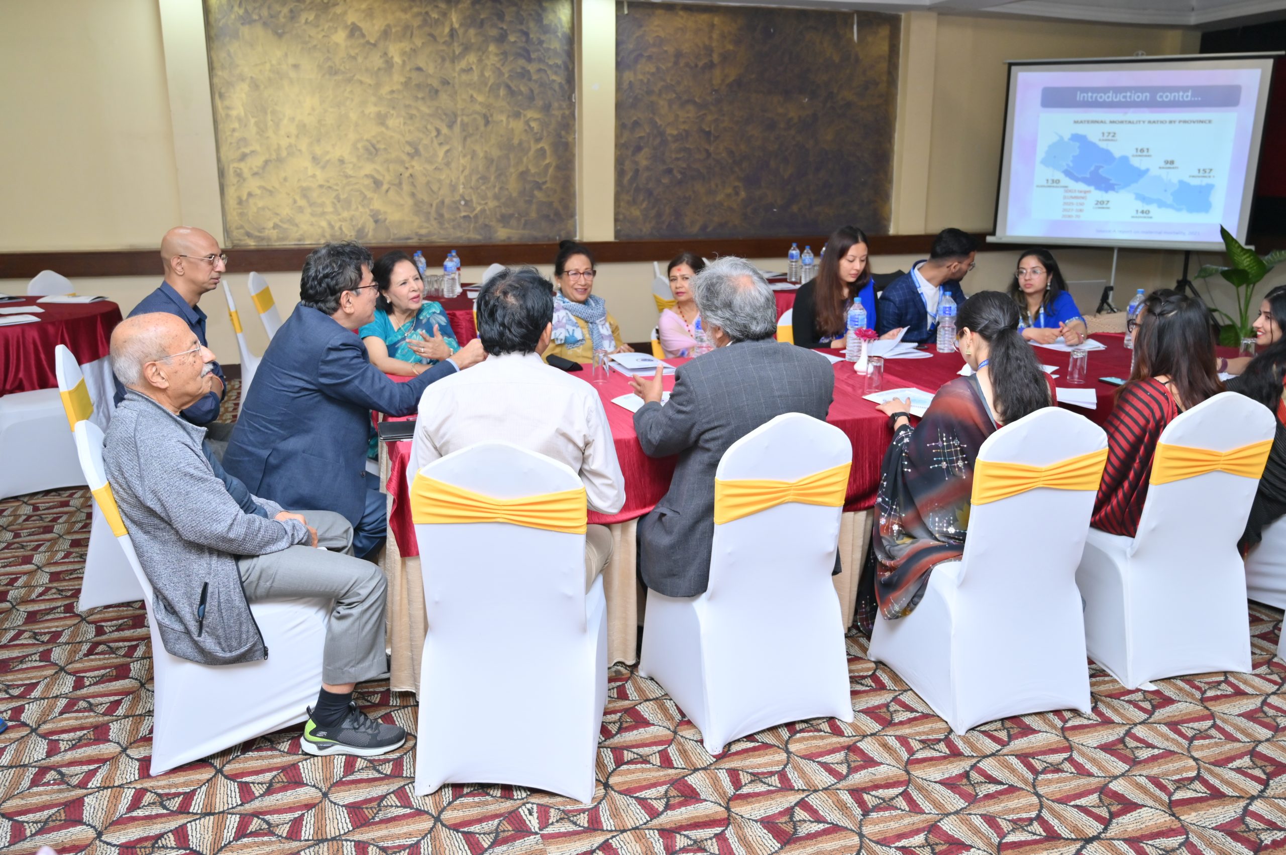 The Global Health Network Nepal Research Club meeting focusing on Maternal and Neonatal Health