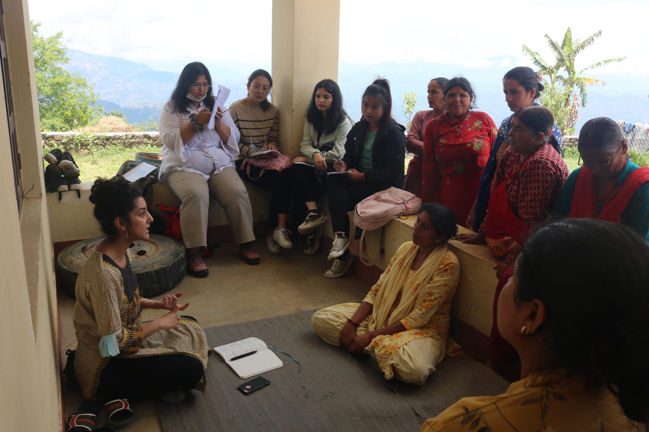 Interaction with Women’s cooperative in Kavrepalanchok