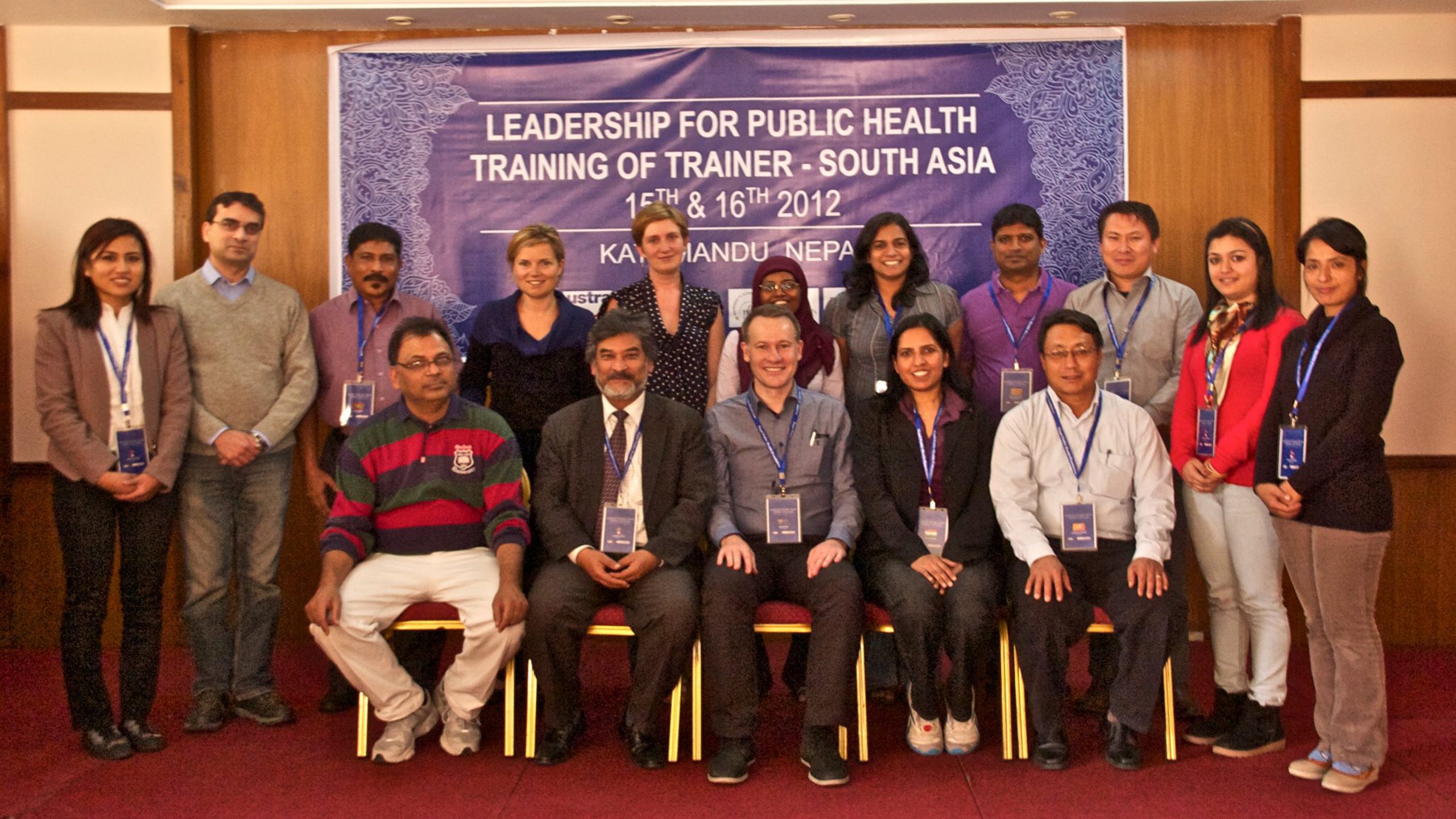 Leadership For Public Health Training of Trainer South Asia