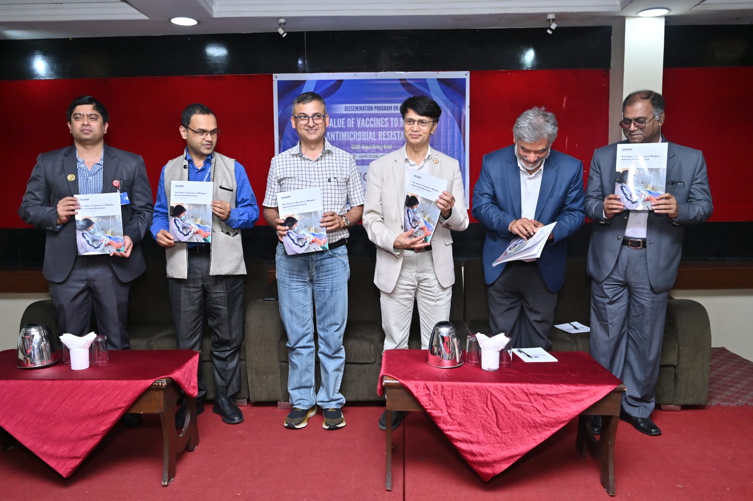 Dissemination Program on The Value of Vaccines to Mitigate Anti Microbial Resistance-GARP Report Policy Brief