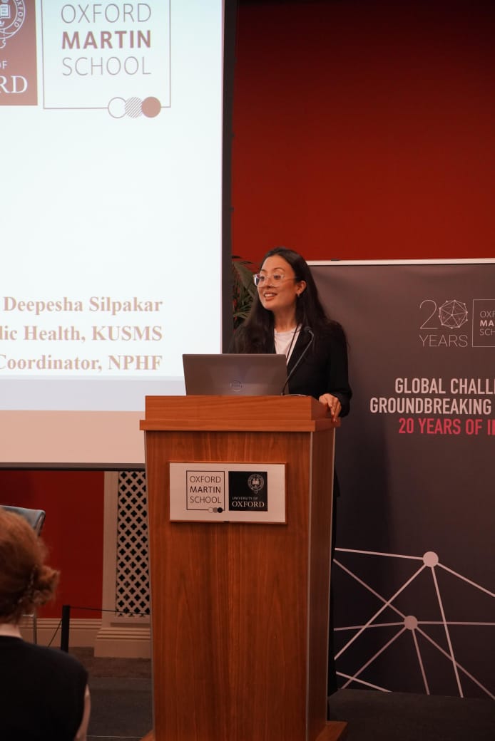 Ms. Deepesha Silpakar joins the University of Oxford as a Visiting Fellow under the Oxford Martin School Programme on Global Epilepsy