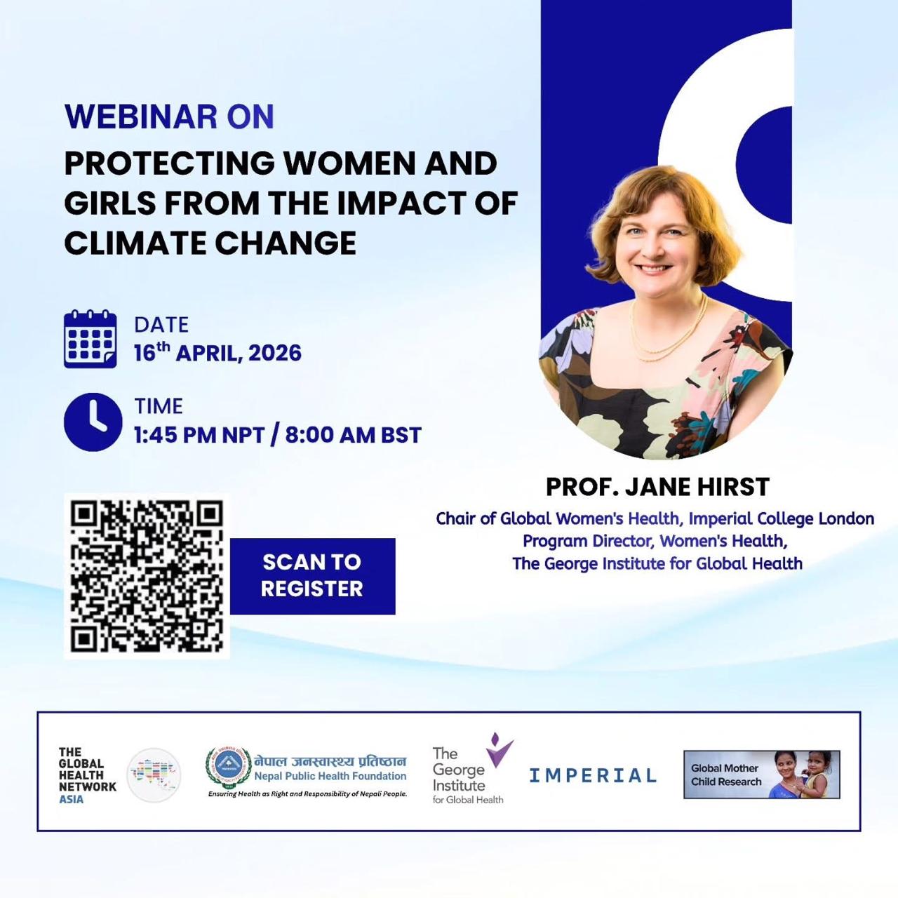Webinar on Protecting Women and Girls From the Impact of Climate Change